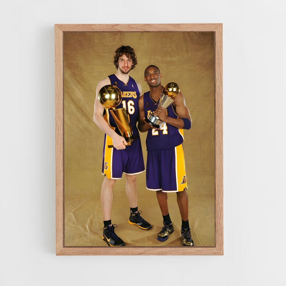 Poster La Victoire de Pau – affiche Basketball (vue 4)